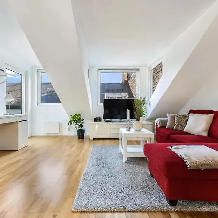 Loftsleilighet Sentralt I アパート オスロ